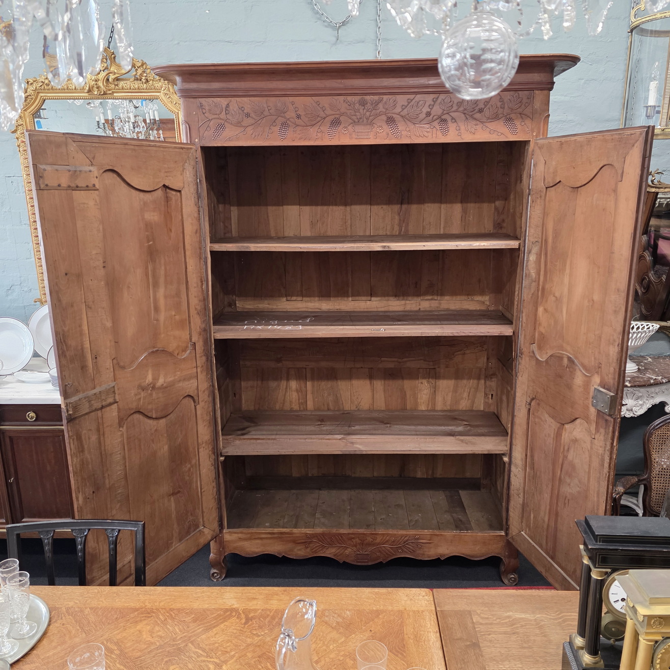 A fine Normandy 'Armoire de Mariage' A fine Normandy 'Armoire de Mariage'
